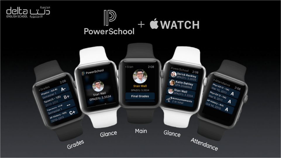 PowerSchool Apple Watch